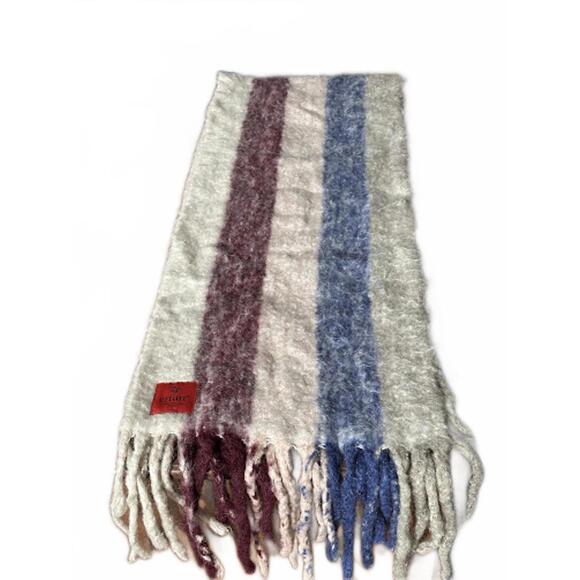 Erfurt Denmark Mohair Wool Blend Scarf 13x72